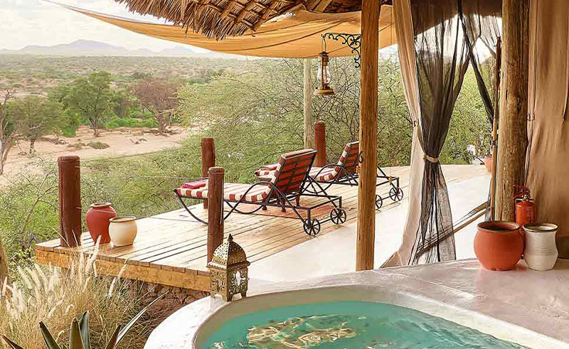 Sasaab Lodge: The Moroccan-inspired Oasis in Northern Kenya