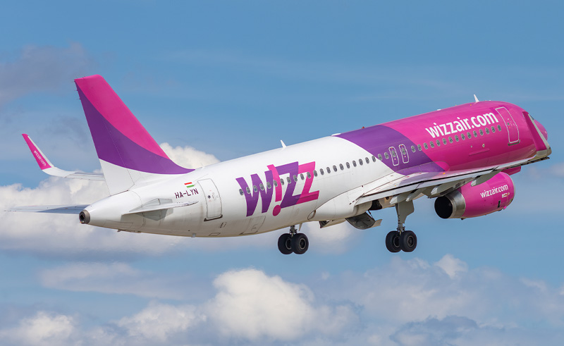 Low-Cost Airline Wizz Air Offers Flights From Europe to Saudi Arabia